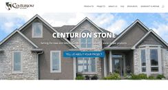 Desktop Screenshot of centurionstoneofiowa.com